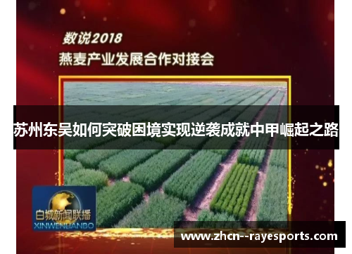 苏州东吴如何突破困境实现逆袭成就中甲崛起之路 苏州东吴如何突破困境实现逆袭成就中甲崛起之路